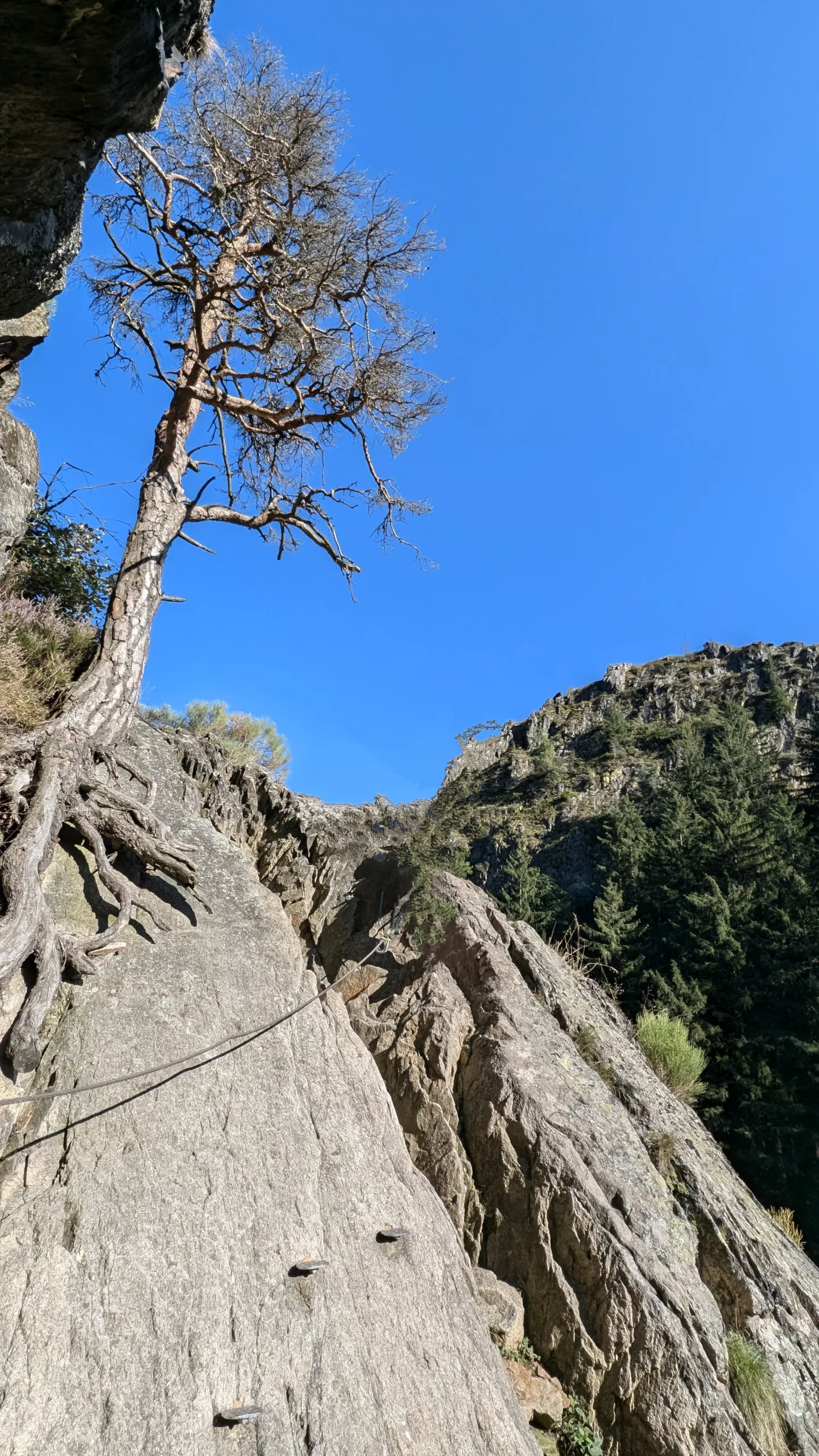 la via ferrata de planfoy