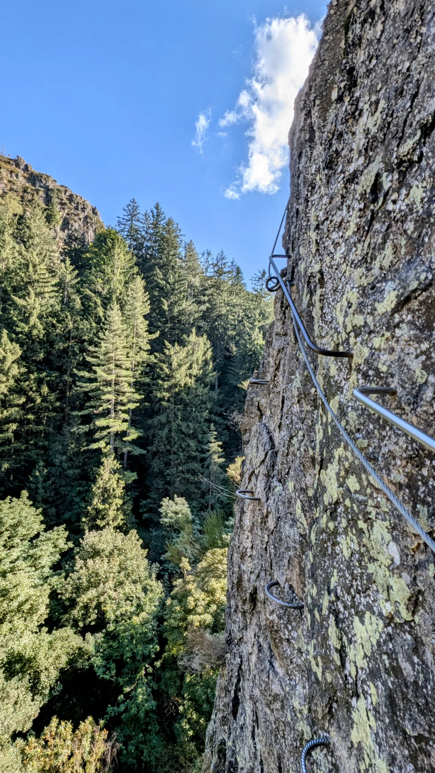 via ferrata du gouffre d'enfer