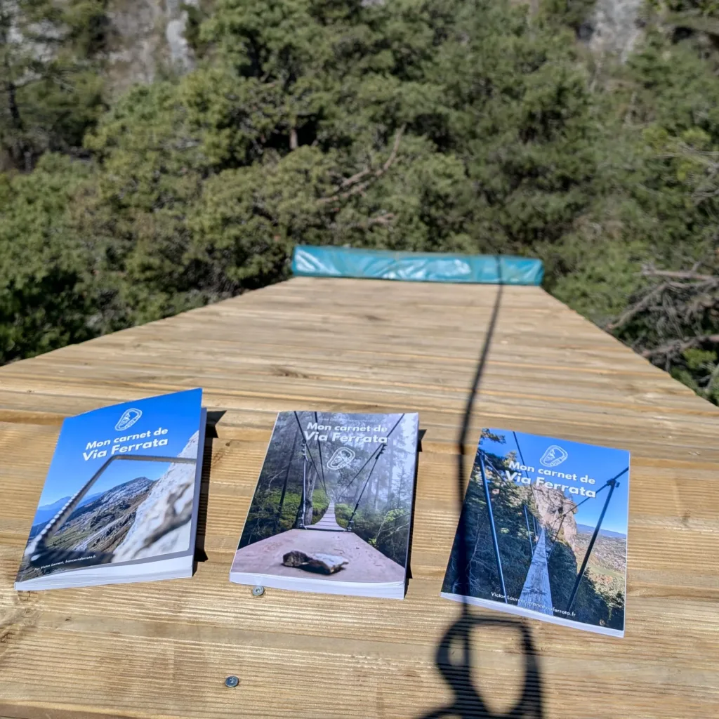 Carnet de bord via ferrata
