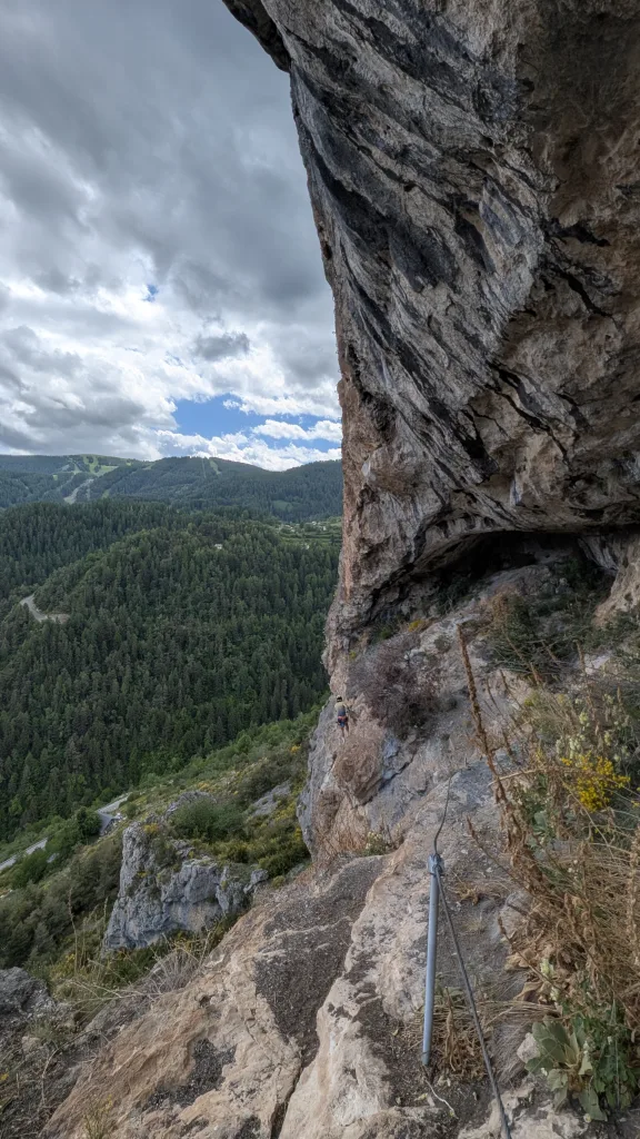 via ferrata balma negra roubion