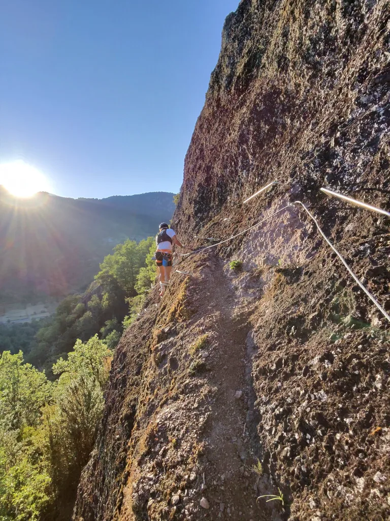 via ferrata de Camous Coume Vieille