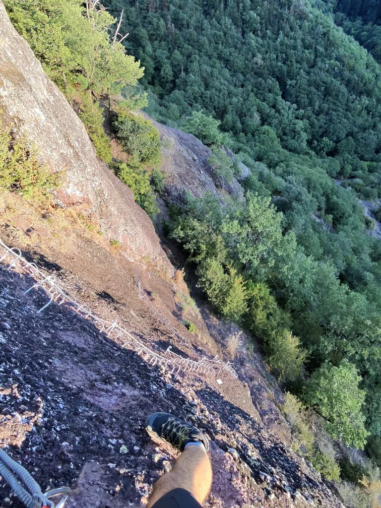 via ferrata de Camous Coume Vieille