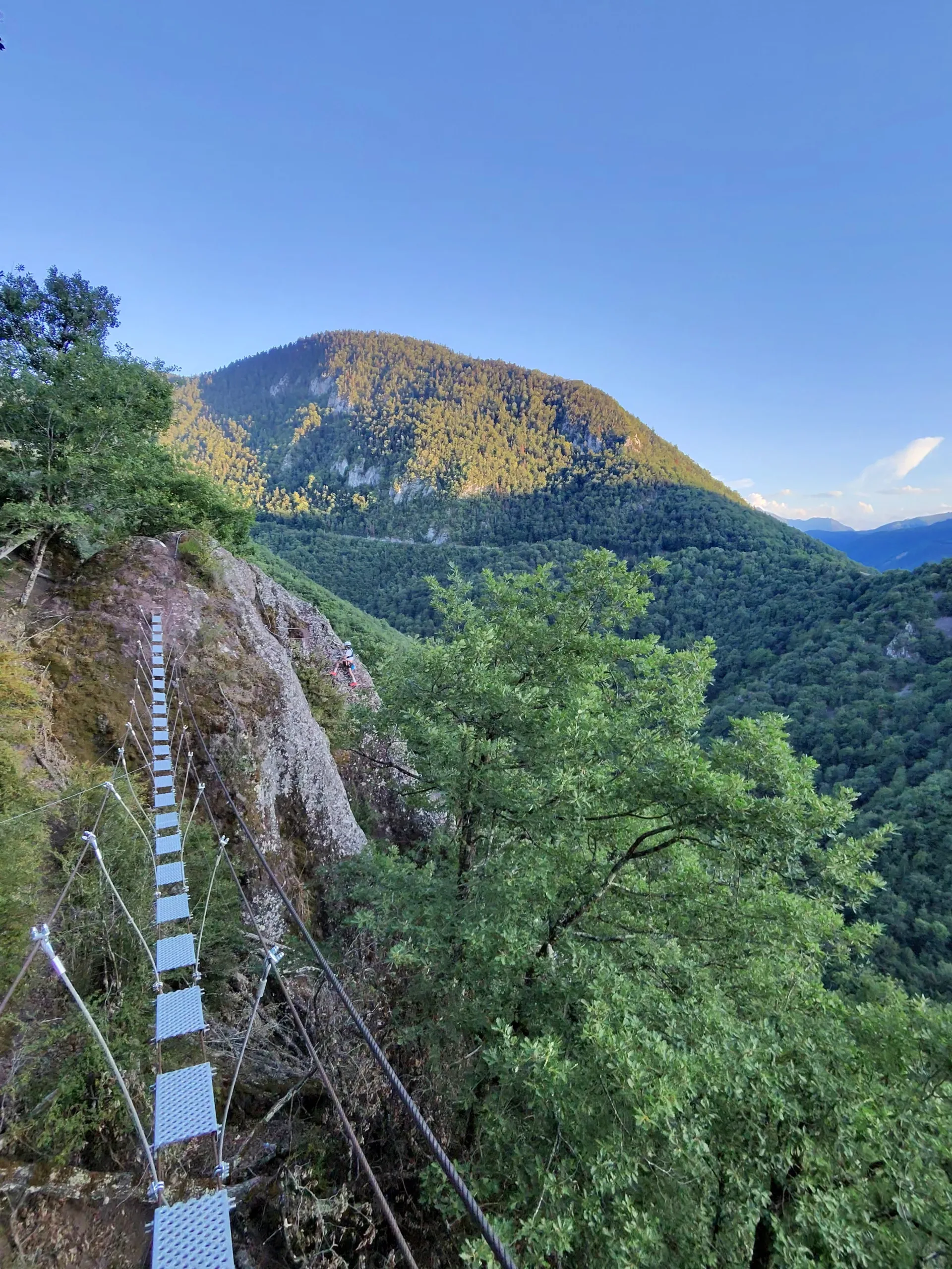Via ferrata coume vieille à camou
