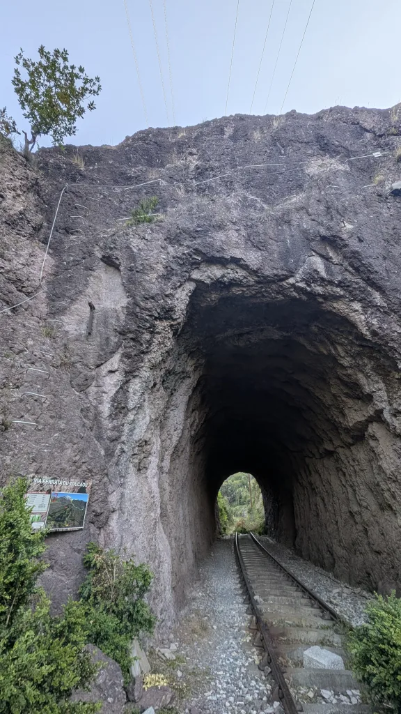 via ferrata de Camous le Tucaou tunnel