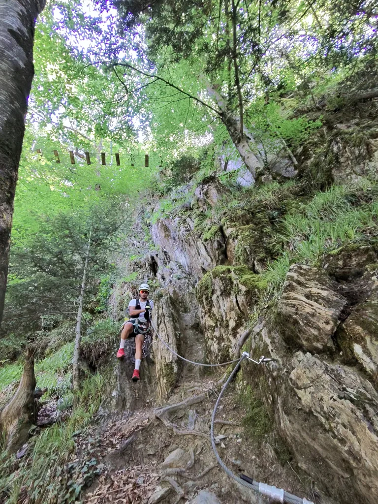 via ferrata les alias à cauterets