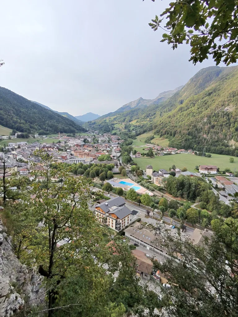 via ferrata la roche à l'agathe à thônes