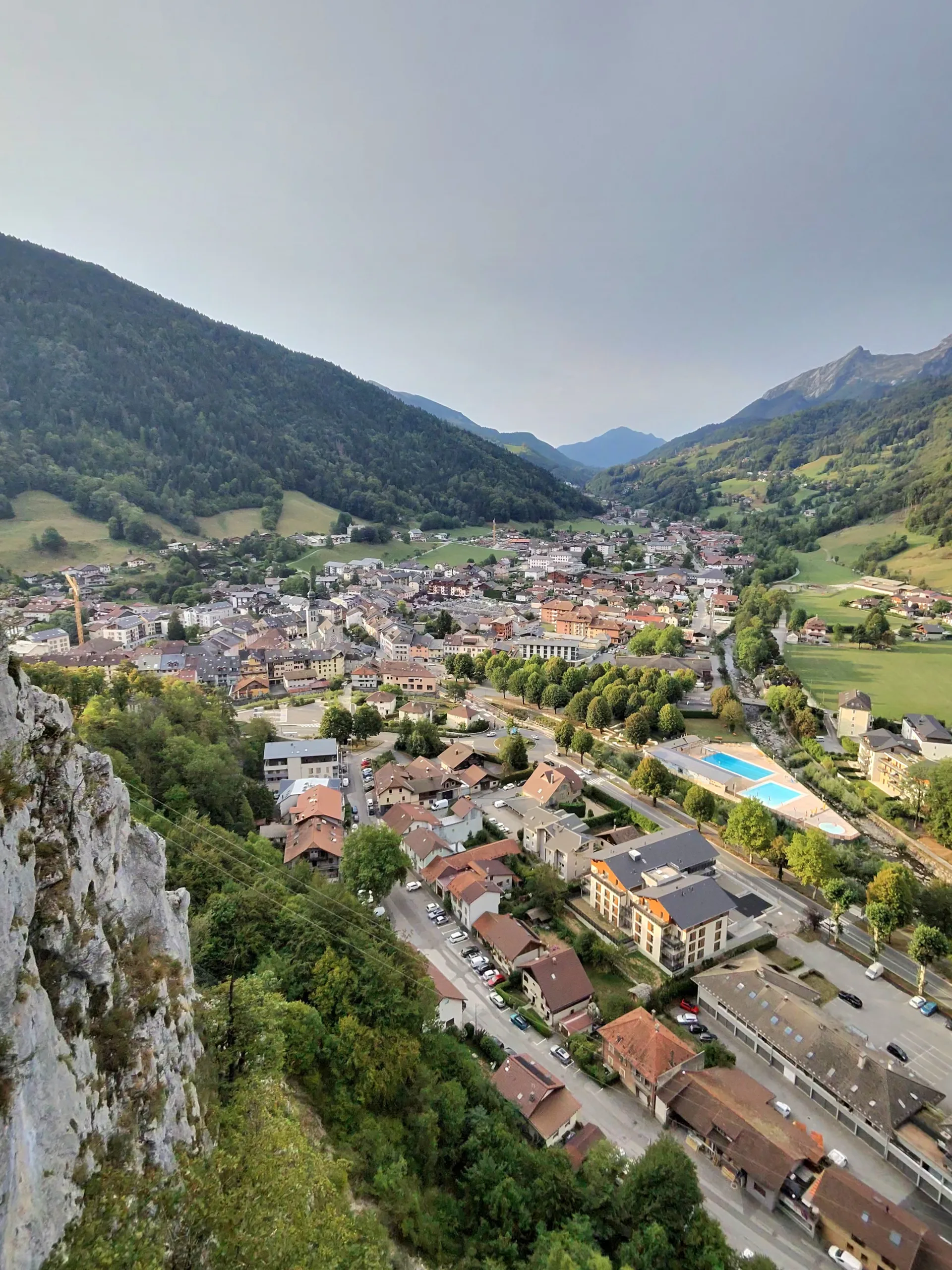 via ferrata la roche à l'agathe