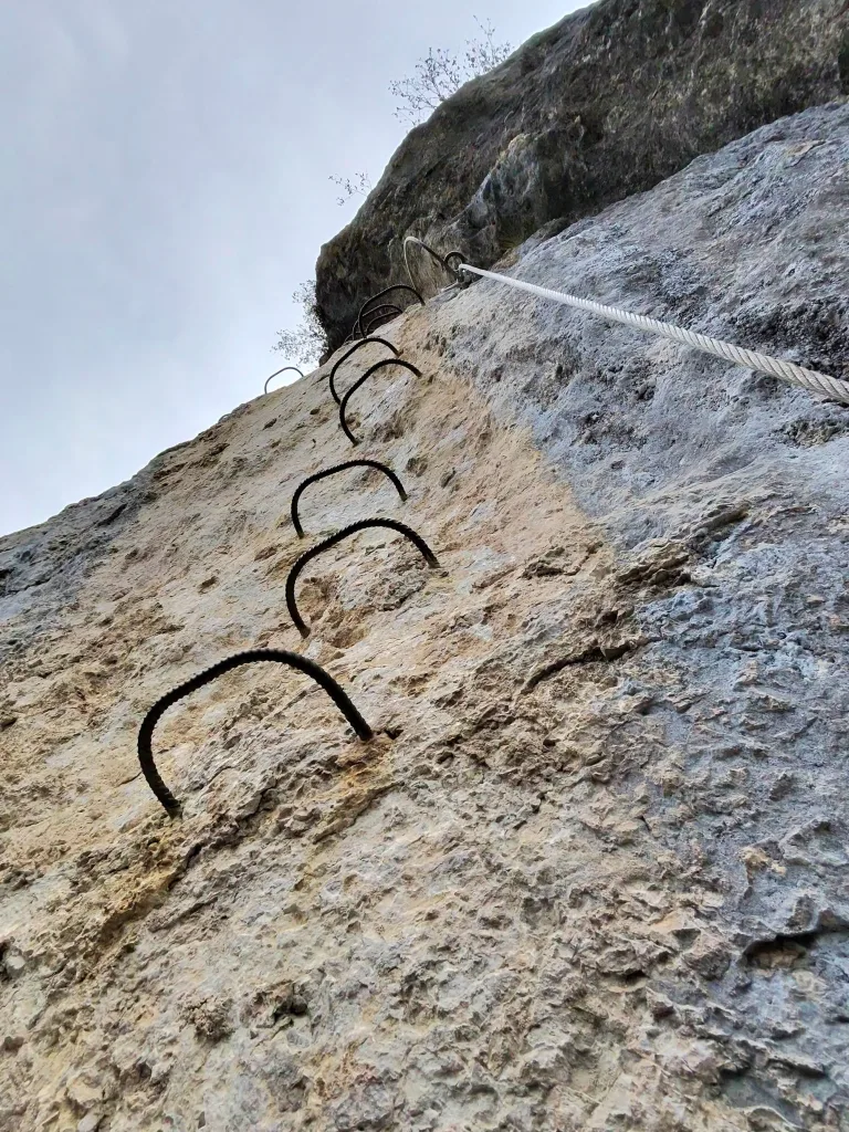 via ferrata la roche à l'agathe à thônes