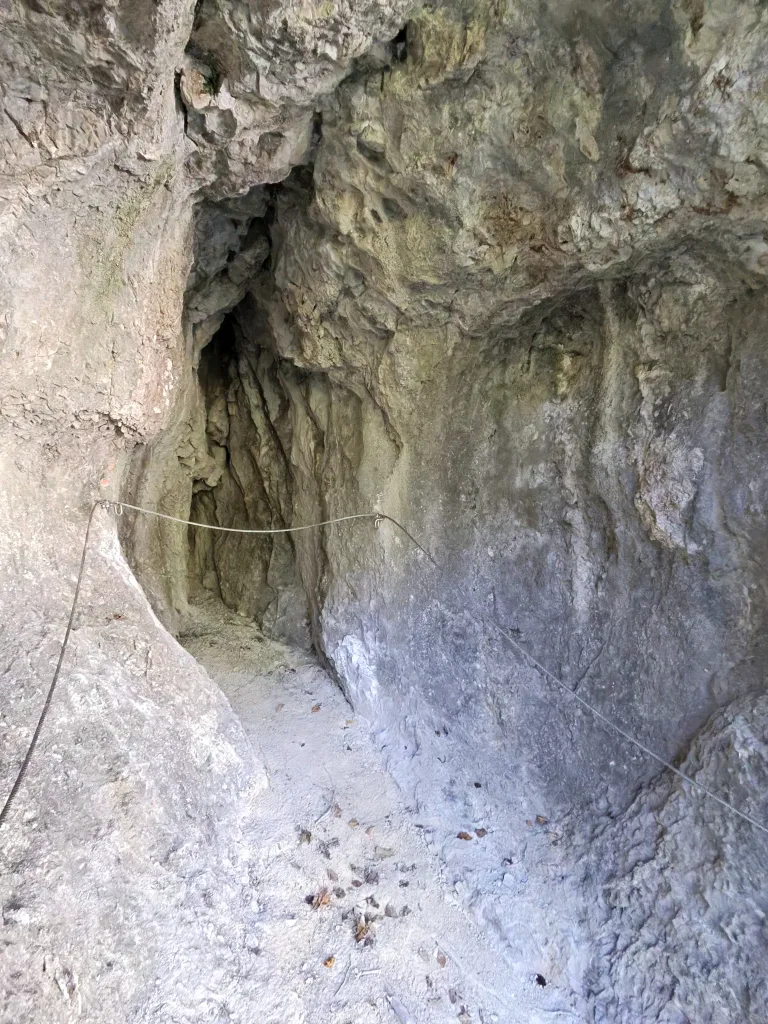 via ferrata de la gorge du cé mont saxonnex