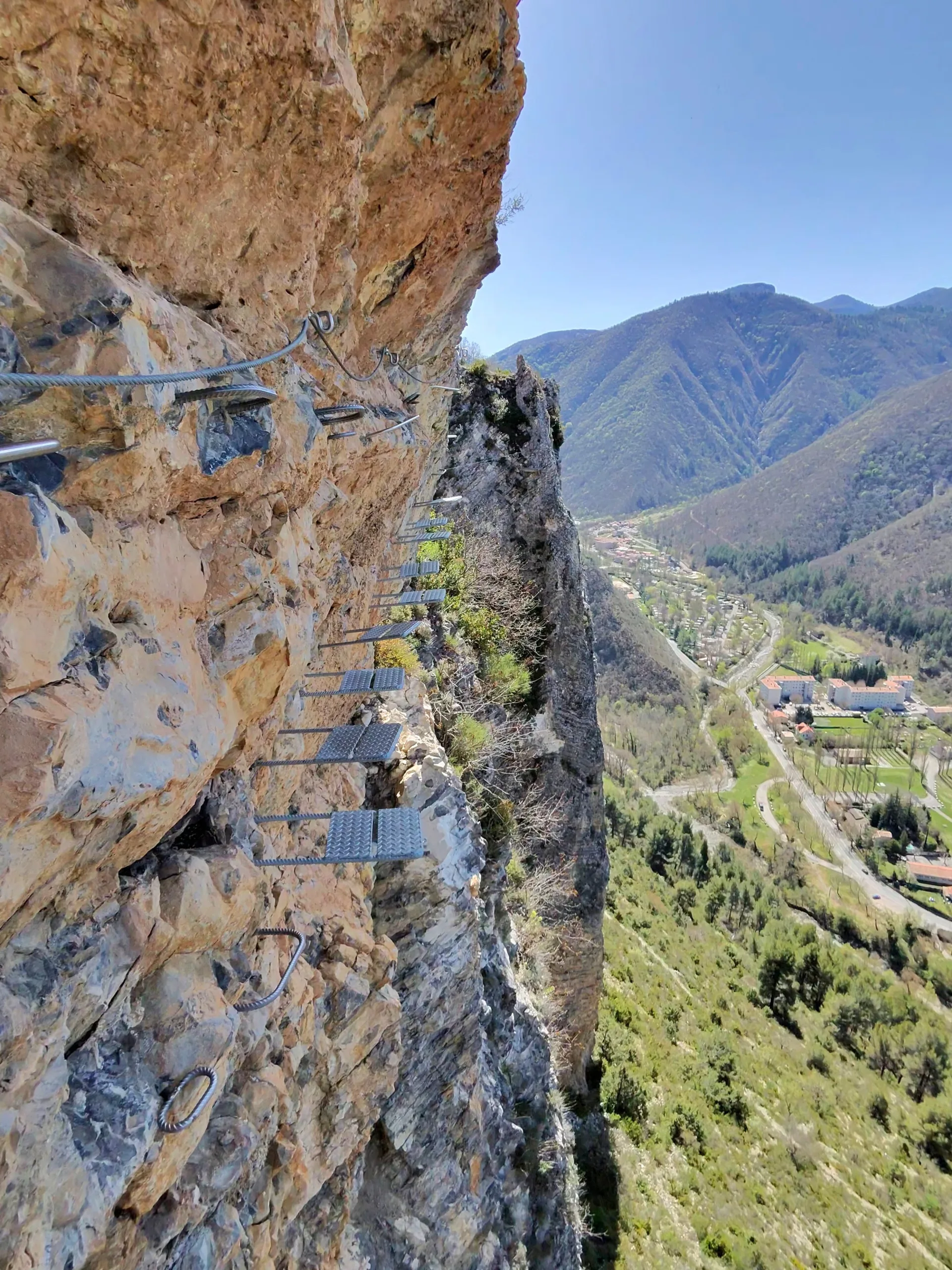 Via ferrata le Rocher de Neuf Heures à Digne-les-Bains