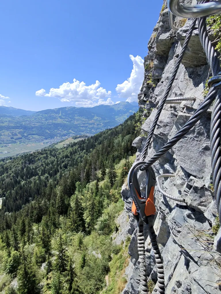 via ferrata de curalla à passy