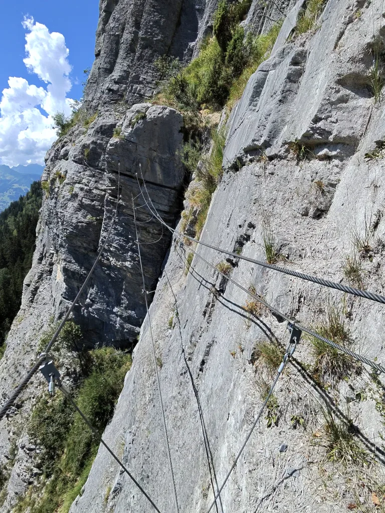 via ferrata de curalla à passy